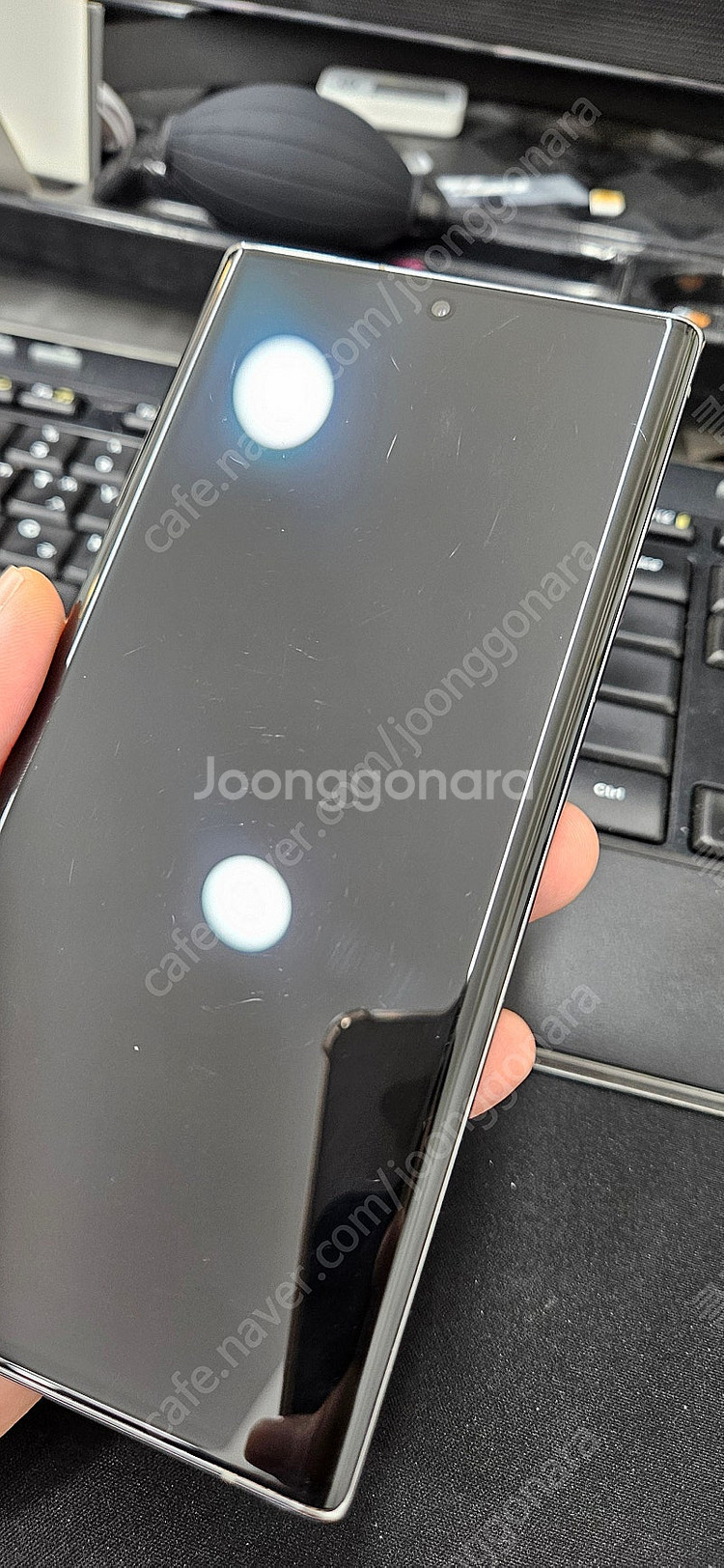 노트10플러스 N976 256G 아우라글로우 18만 인...--2