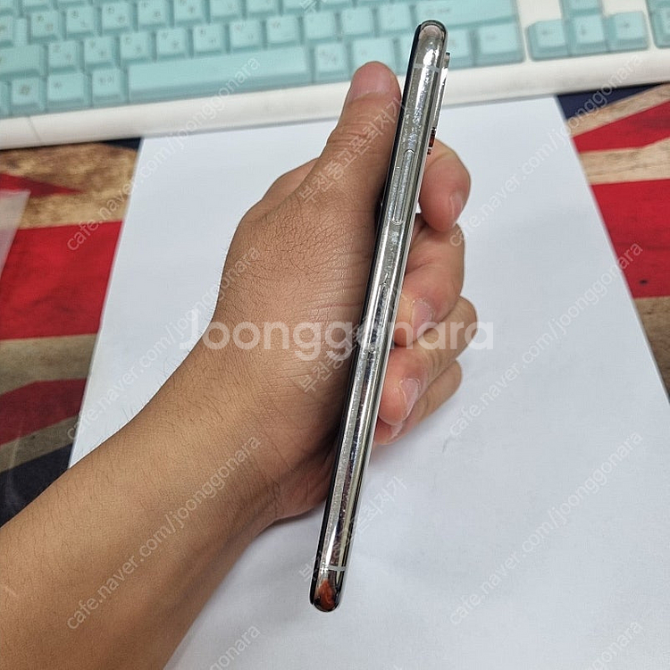 495774 아이폰X 64 실버 A급 중고폰 19만 배...--5