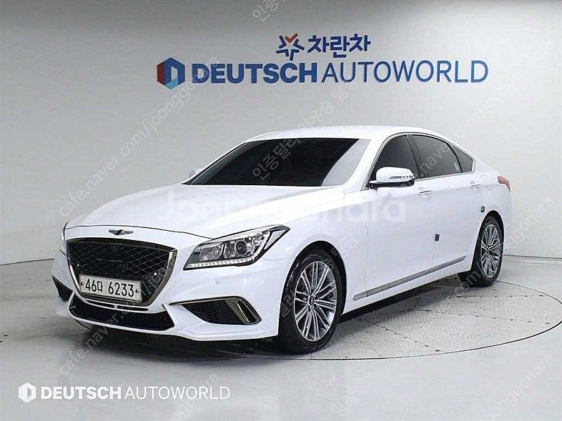 제네시스 G80 중고 제네시스 중고 가격 흰색 2018...--0