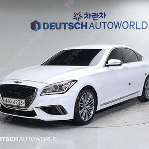 제네시스 G80 중고 제네시스 중고 가격 흰색 2018년식 3.3 GDI AWD 럭셔리 중고차카페