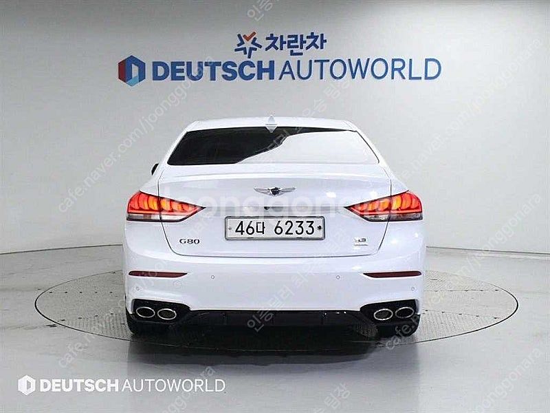 제네시스 G80 중고 제네시스 중고 가격 흰색 2018...--5