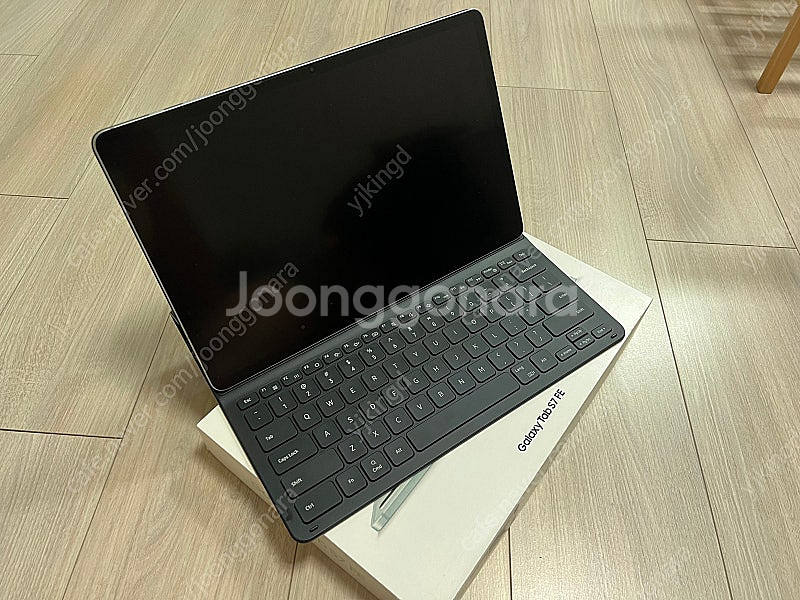 갤럭시탭 S7 FE Wifi 128g + 삼성 키보드 ...--0