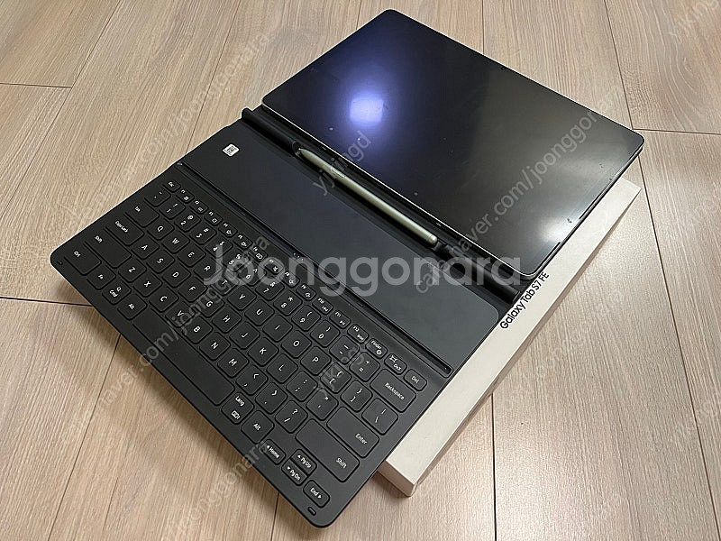 갤럭시탭 S7 FE Wifi 128g + 삼성 키보드 ...--2