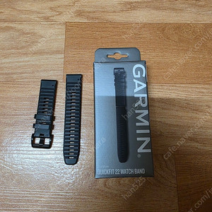 가민 피닉스 6 22mm 퀵핏 실리콘 밴드 블랙