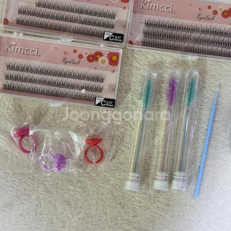 가닥속눈썹 몽땅 8mm 10mm 11mm 12mm--3