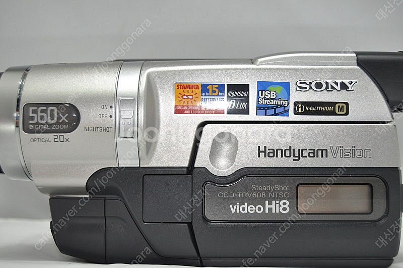 소니캠코더8mm TRV608팝니다--0