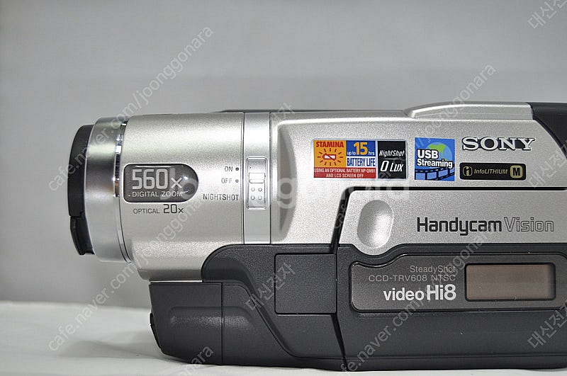 소니캠코더8mm TRV608팝니다--4