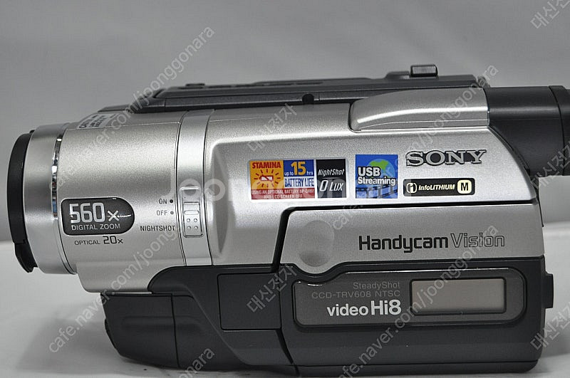 소니캠코더8mm TRV608팝니다--5