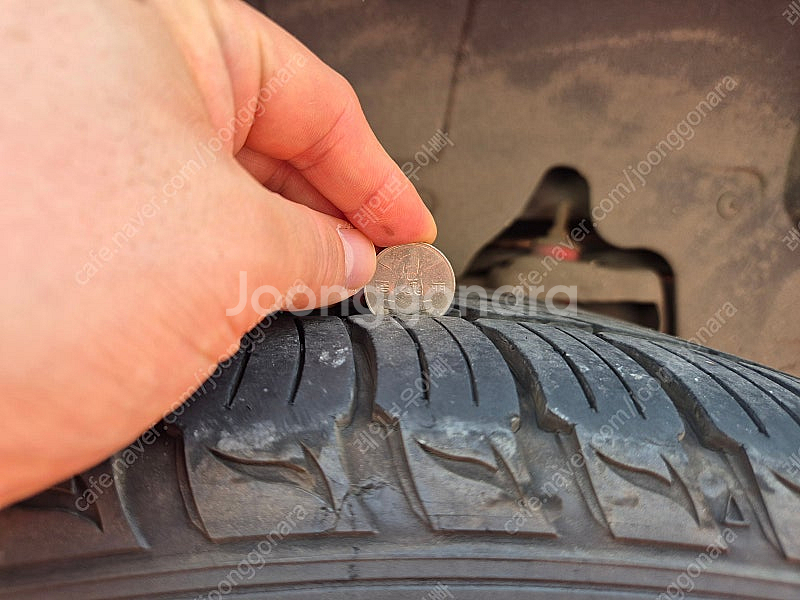 금호 중고타이어 kl33 255/55/18R 2짝 일괄...--0