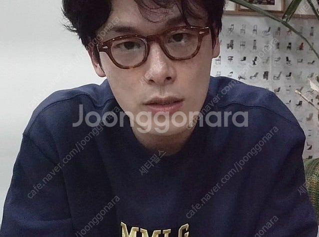 JTO AR 블랙 42-22 아넬형안경 (줄타 줄리어스...--1