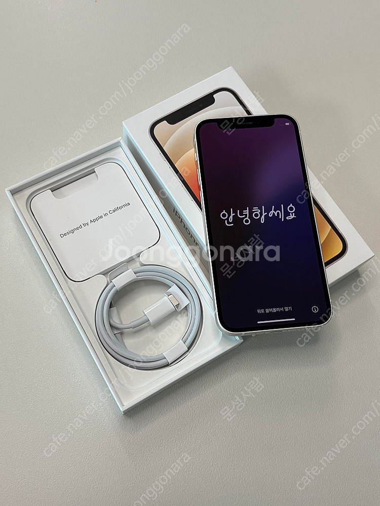 아이폰12미니 화이트 128GB--0