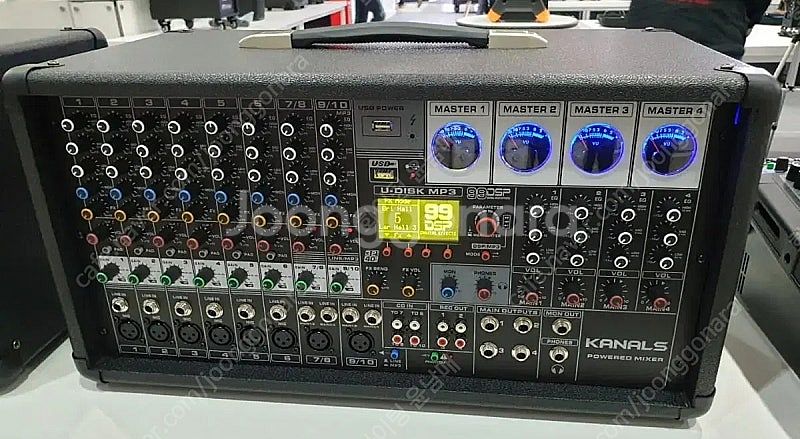 (판매)최고급 4채널파워드믹서 700W*4채널 고급형--0