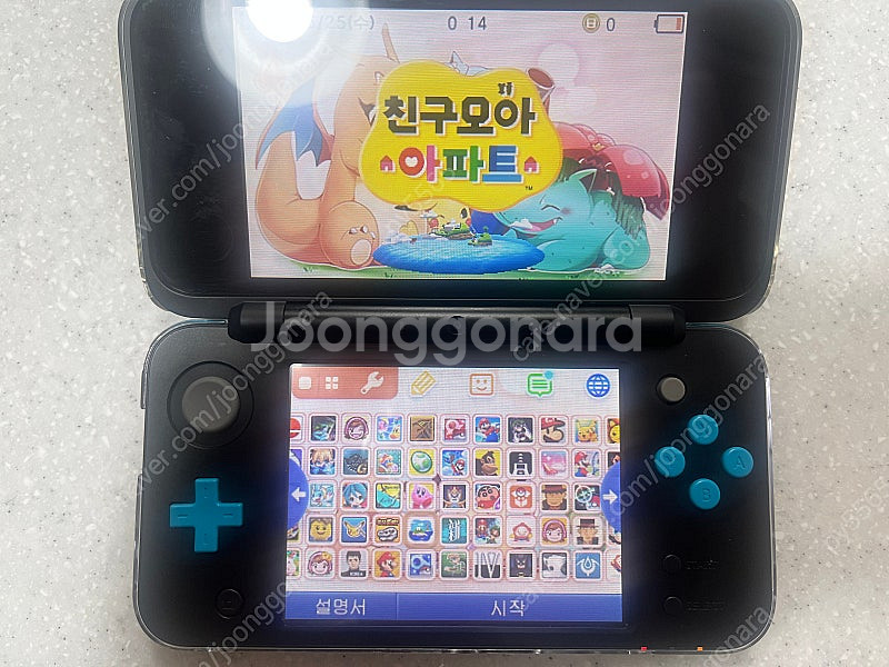 뉴 닌텐도 2ds xl + DS칩 3ds--3