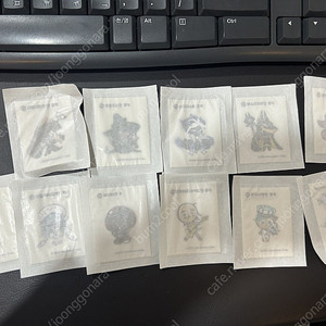 쿠키런 킹덤 띠부씰 스티커 판매합니다