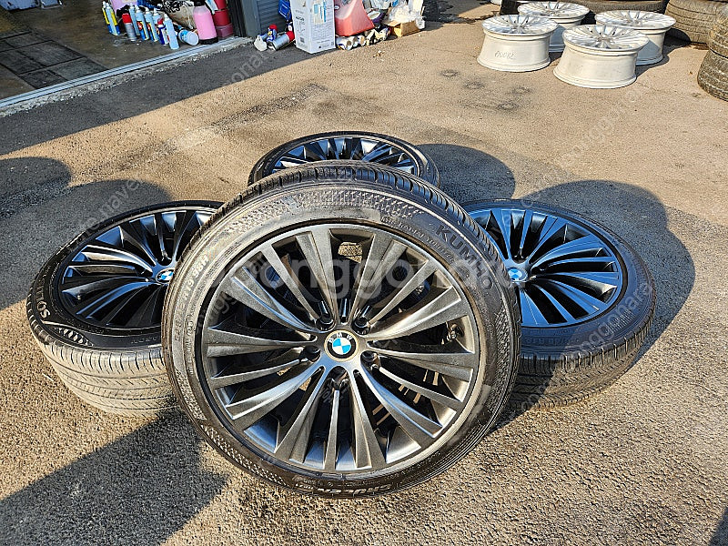 (판매 추천) BMW 5GT 19인치 휠타이어 판매--7