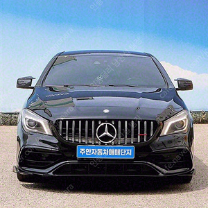 벤츠 CLA 중고 벤츠 CLA클래스 중고 검정색 2016년식 78,502km CLA 45 AMG 4MATIC 수원중고차