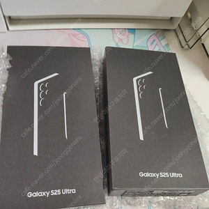 삼성 갤럭시S25울트라 256GB 티타늄 그레이 자급제 미개봉 2대