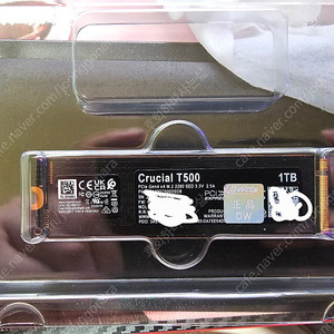 마이크론 크루셜 T500 1TB 정품 1일사용
