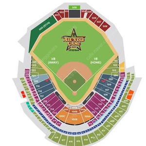 직거래가능) 7월12일 KBO 프로야구 올스타전 1루 워터존 // 3루 워터존 2연석 4연석 판매합니다.