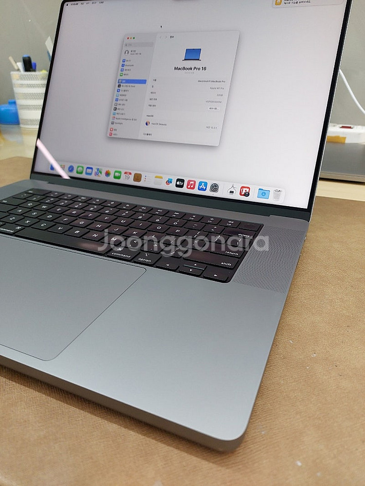 (급매)맥북프로 M1 16인치 32GB 512GB--3