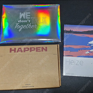 헤이즈 HEIZE 앨범 음반 만추, We don't talk together