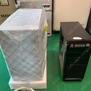 앱코 SUITMASTER M2000 NOVA ARGB 강화유리 화이트 미들타워 케이스 (새상품)