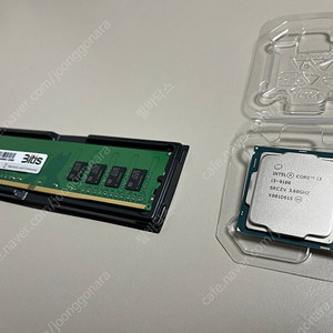 I3-9100 cpu, ddr4 8g ram 19200 2400 씨피유 램