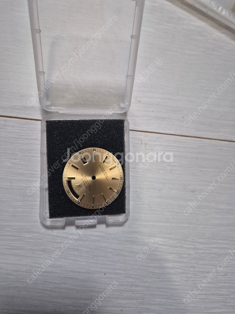 로렉스 데이데이트 18238 금통 36mm 그린판--4