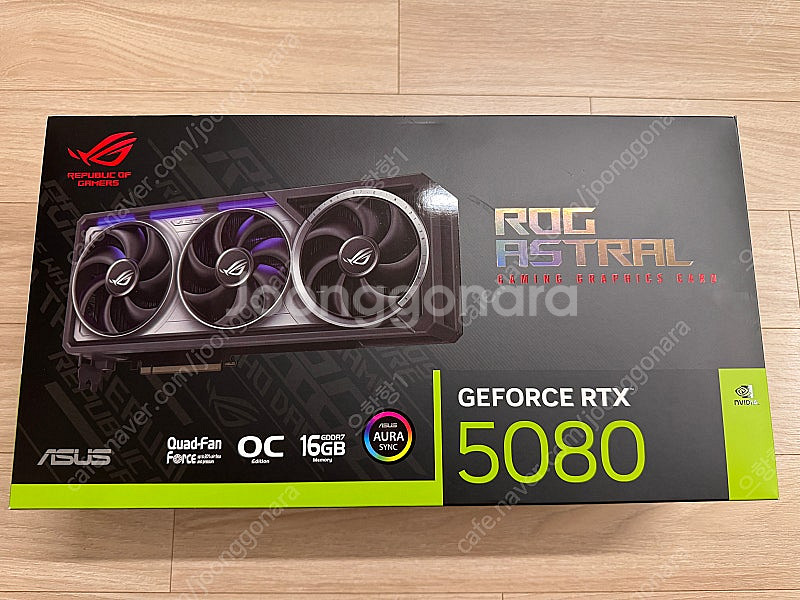 RTX5080 아스트랄 ASTRAL--0
