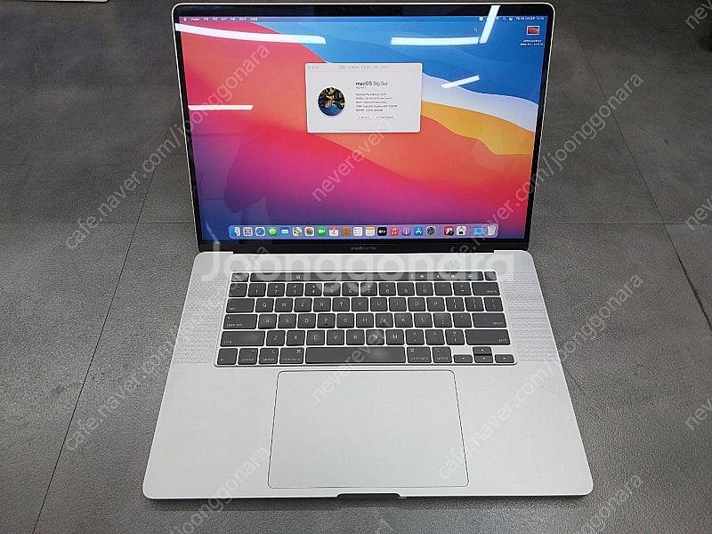 (급매)2019 맥북프로 16인치 16gb 500gb--1