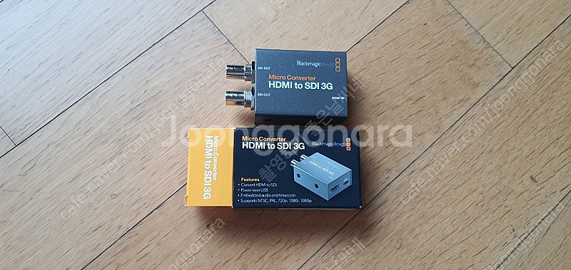 블랙매직 hdmi to sdi컨버터 새상품팝니다.--0