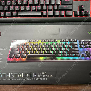 상태좋은 레이저 데스스토커 V2 PRO TKL 키보드 팝니다.