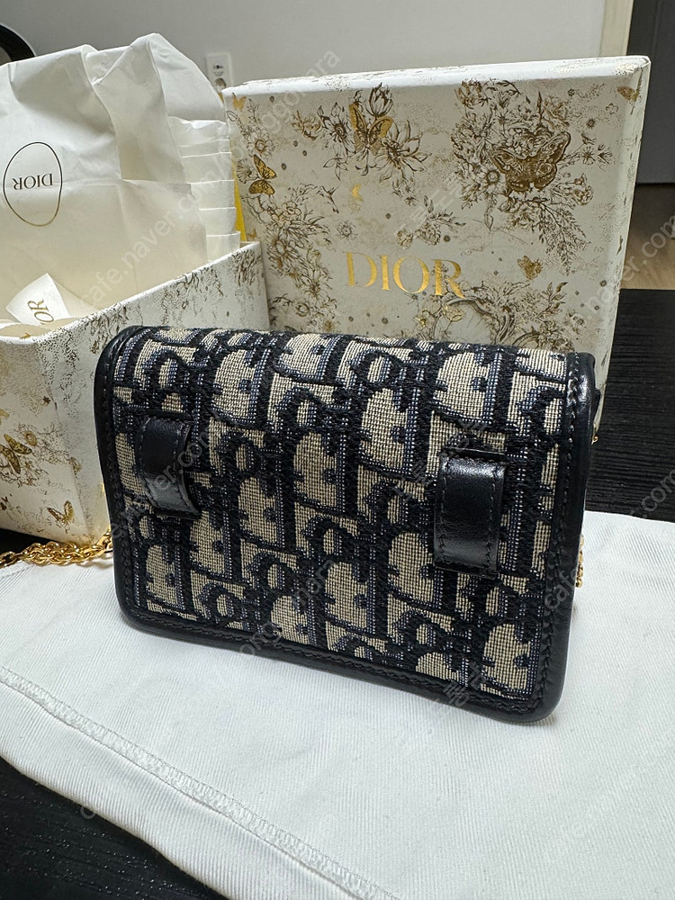 풀구성) 디올 오블리크 나노 벨트백 체인백 미니백--7