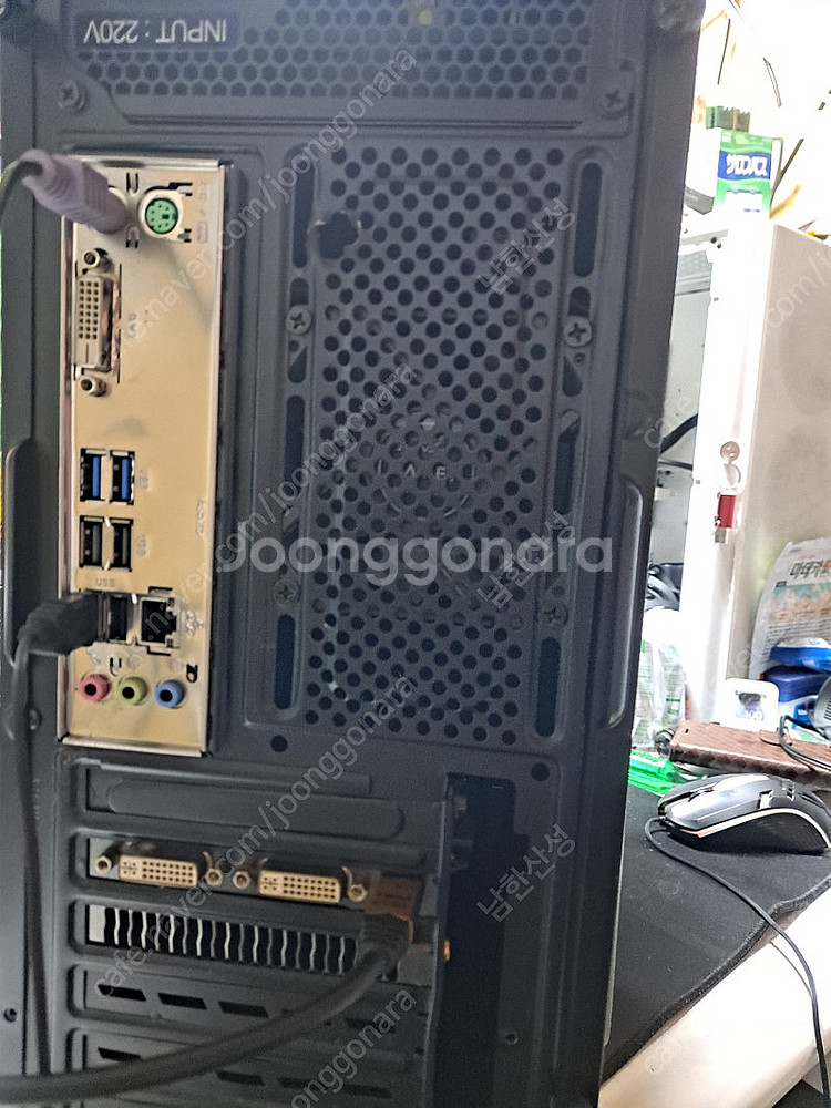 데스크탑컴퓨터 업무용 i3 8100 모니터포함 성남시--1