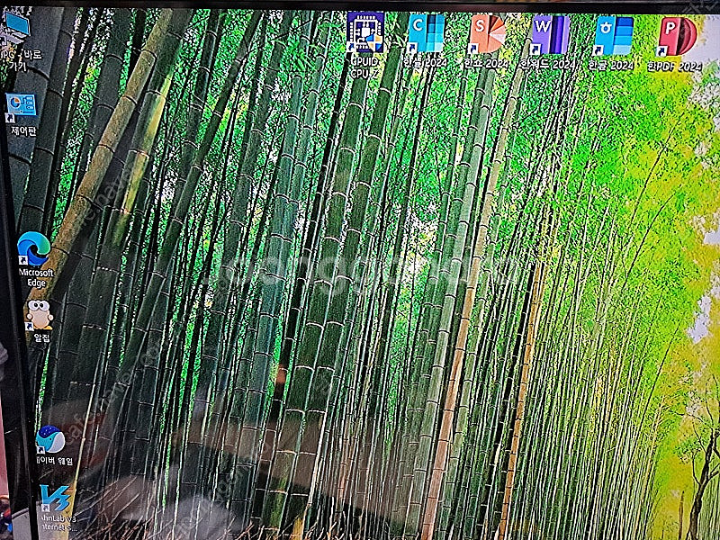데스크탑컴퓨터 업무용 i3 8100 모니터포함 성남시--2