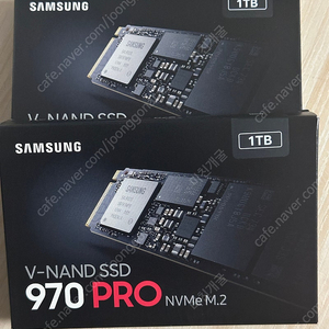 [미개봉 직수] 삼성 970 PRO NVMe 1T