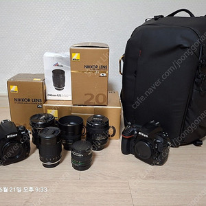 니콘 D810 + D700 외 렌즈 일괄 130 판매합니다