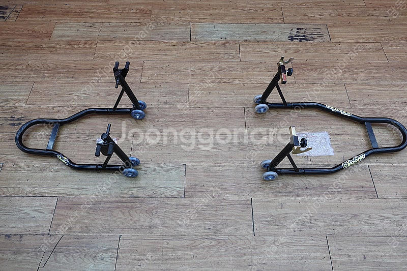 (군포당동)바이크 정비신형스탠드(프론트+리어) 중고 판...--8
