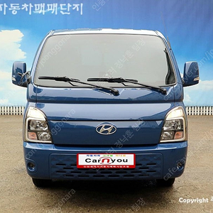 중고 포터2 현대 포터 중고 파란색 2021년식 13,530km 1.0톤/슈퍼캡/초장축/프리미엄스페셜 수원중고차