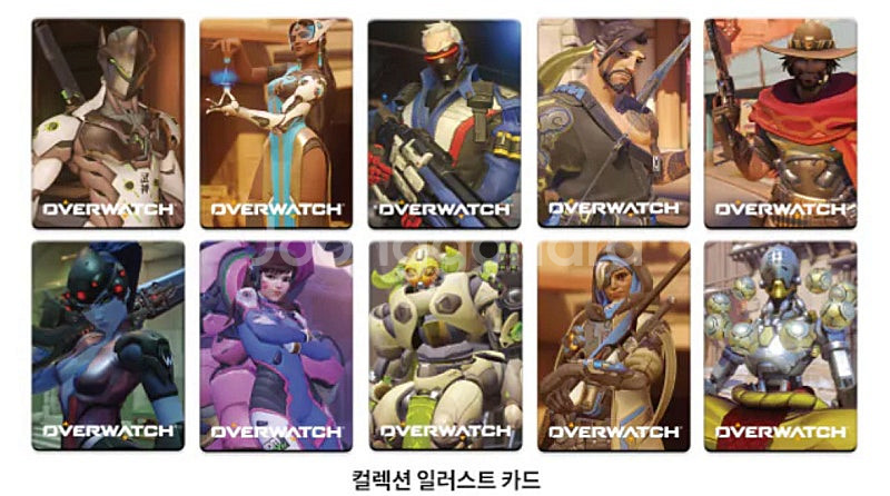 *구매* 오버워치 겐지 블리자드 카드 교통카드 포토카드...--2