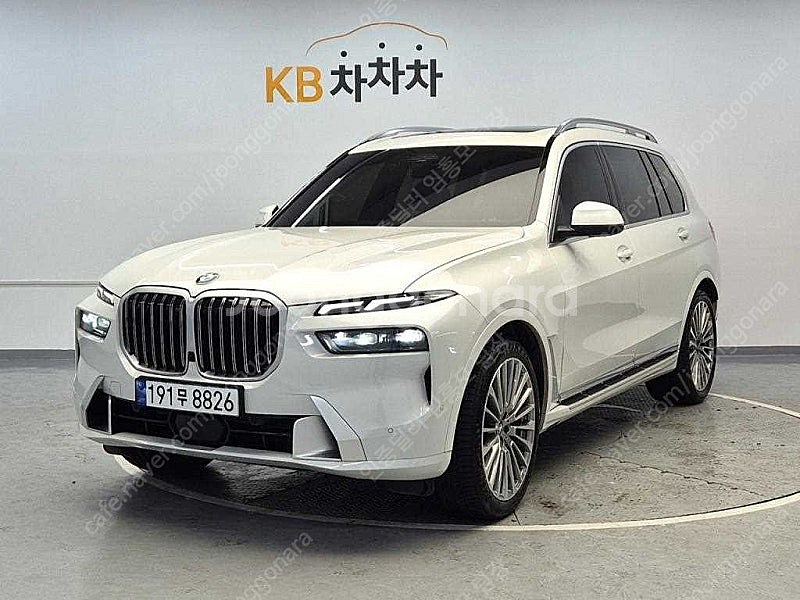 BMW X7 중고 BMW X7 중고차 흰색 2024년식...--0