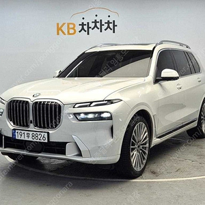 BMW X7 중고 BMW X7 중고차 흰색 2024년식 14,409km xDrive 40d 디자인 퓨어 엑셀런스 7인승 개인중고차