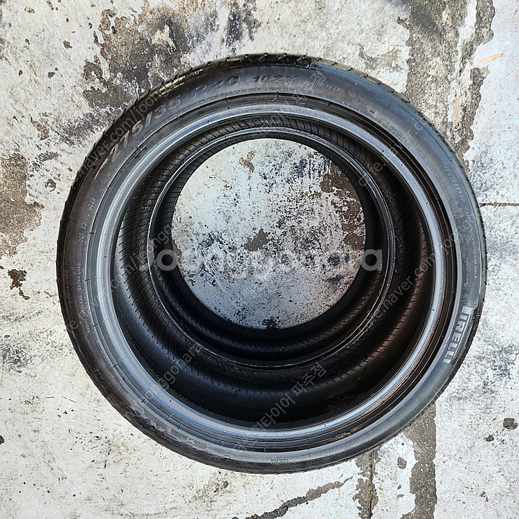 제네시스 G80 RG3 피렐리 피제로 중고 타이어 교체...--1