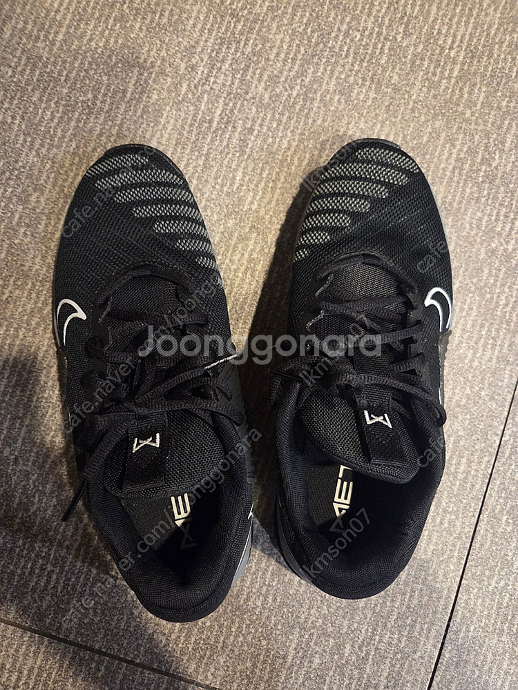 나이키 메트콘9 블랙 280 헬스화 역도화 웨이트 DZ...--3