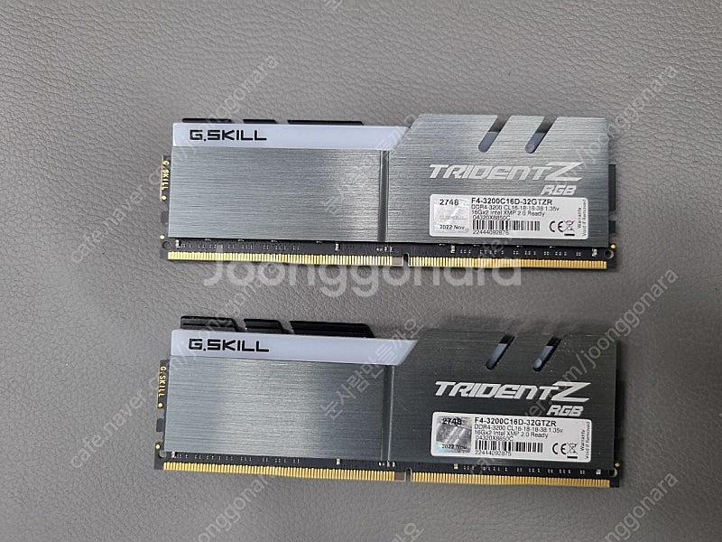 지스킬 트라이던트 ddr4 3200 32g(16g 2장...--0