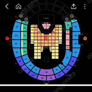 블랙핑크 막콘 일요일 2자리 양도합니다. s석