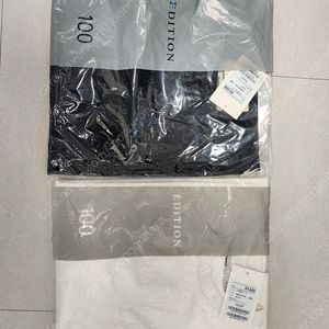 에디션 남성 반팔 사이즈100 색상다양