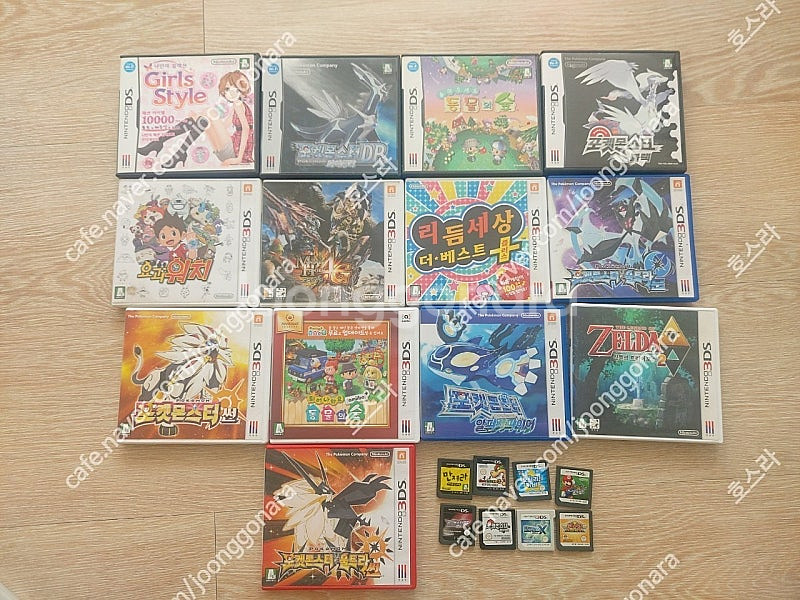 닌텐도 3ds ds 포켓몬 화이트 블랙 기라티나 디아루...--0