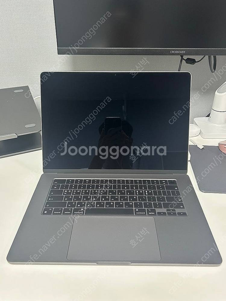 맥북에어 m3 15인치 램 16기가 SSD 512기가--1
