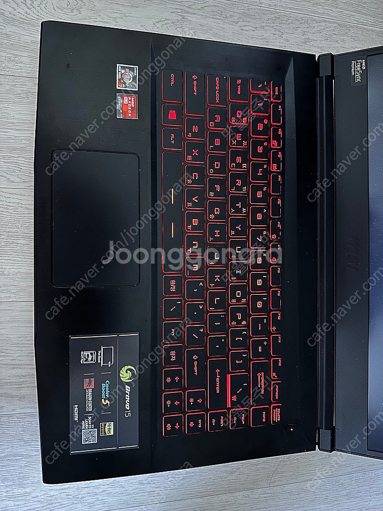MSI 브라보 15 A4DDR 라이젠7 4800H 8코...--3